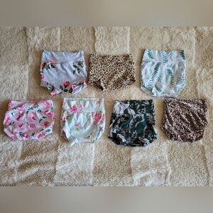 Baby Girl Handmade Bloomies Bundle 6-12 Months